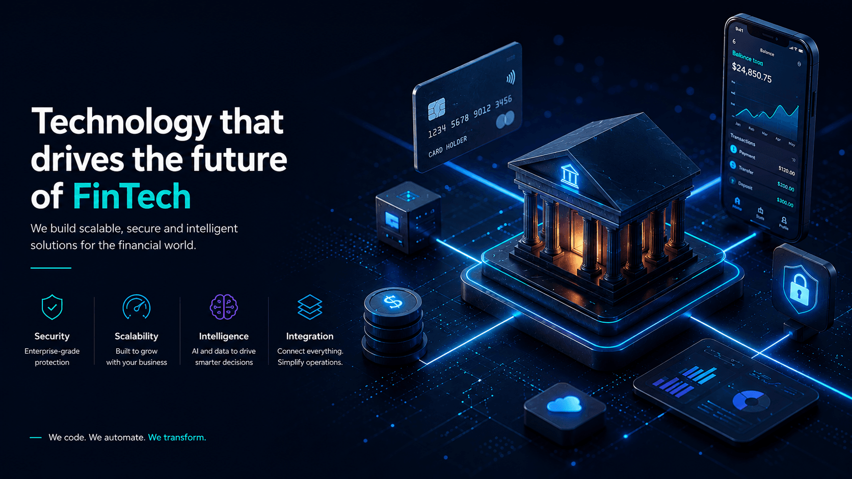 Transformación Financiera — desarrollo de software para Fintech